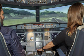 Impressionen aus dem Cockpit