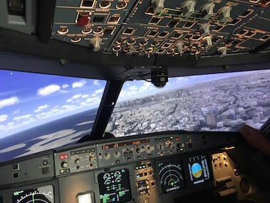 A320 Full Motion Cockpit